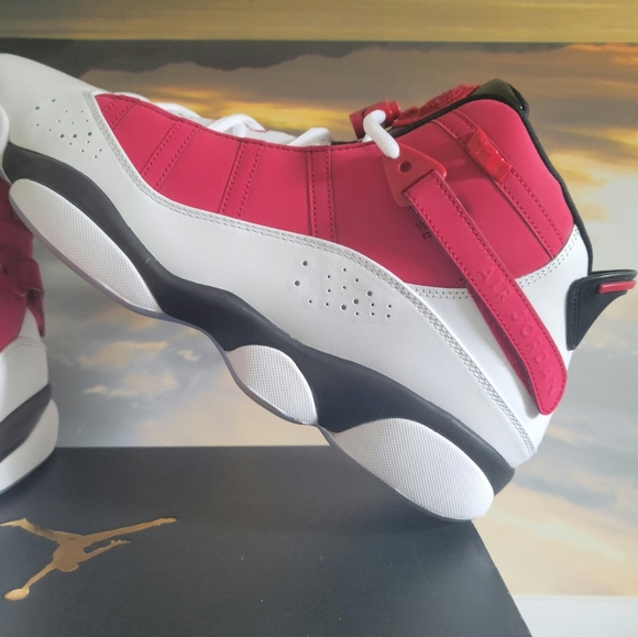 Air Jordan 6 Rings ‘White Carmine’ Mens. Find it cheaper? I'll be it by $20. - Picture 2 of 16